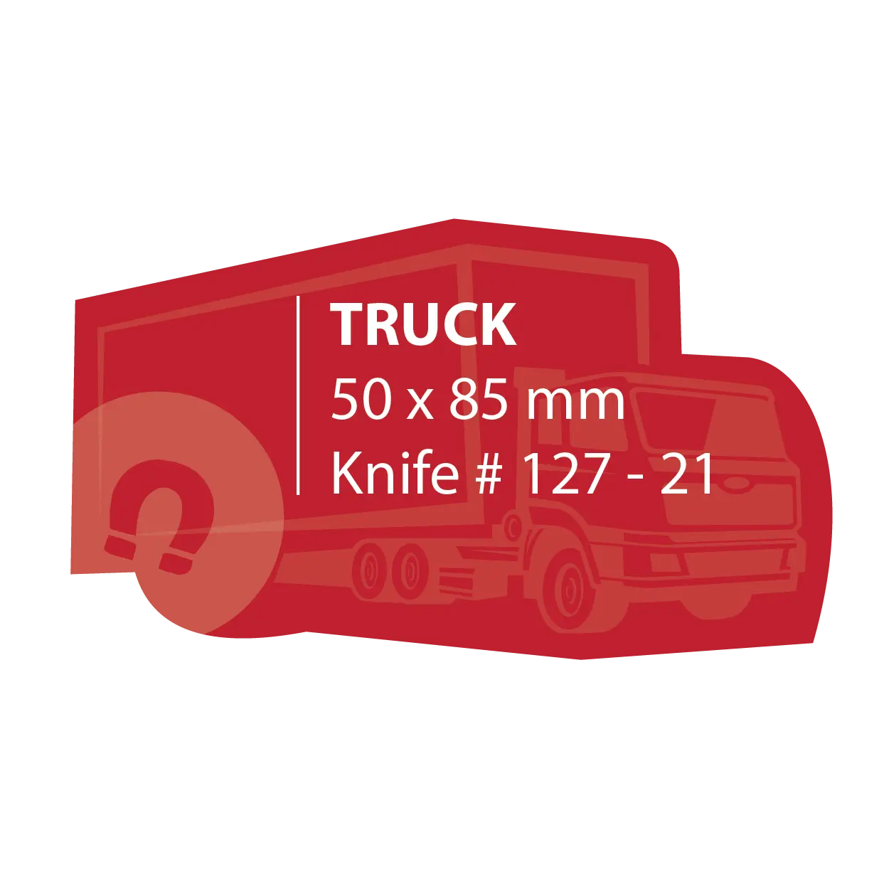 50 x 85 Truck Magnets
