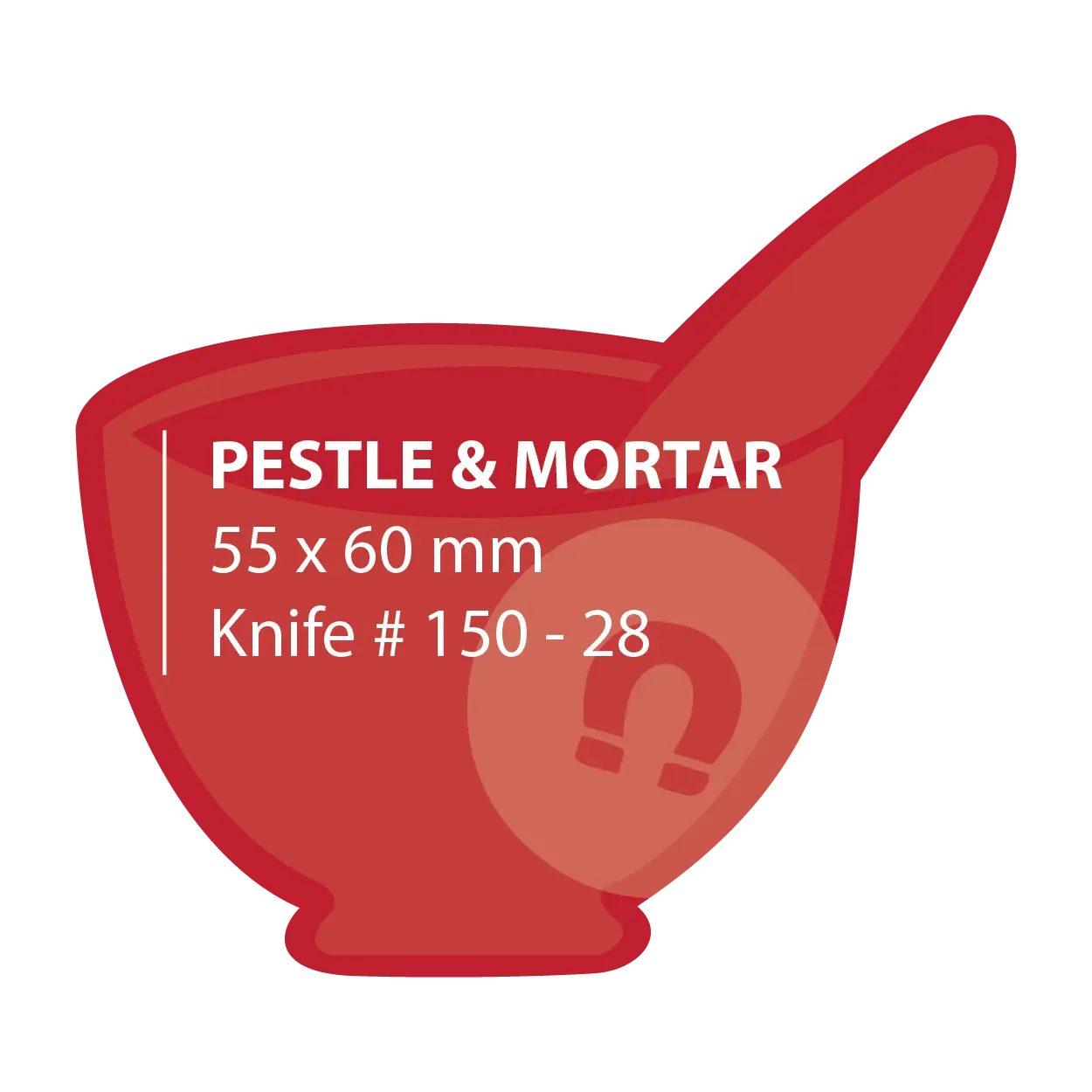 55 x 60 Pestle & Mortar