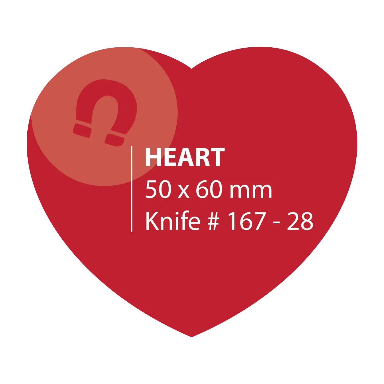 50 x 60 Heart