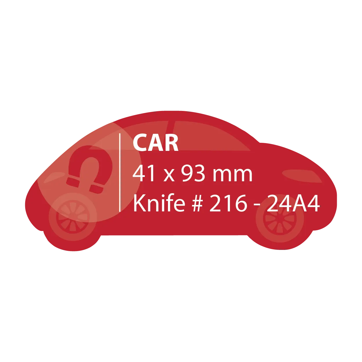 41 x 83 Car Shape