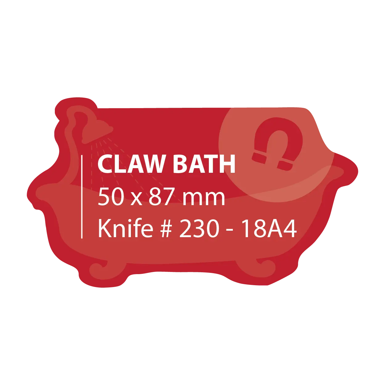 50 x 87 Claw Bath