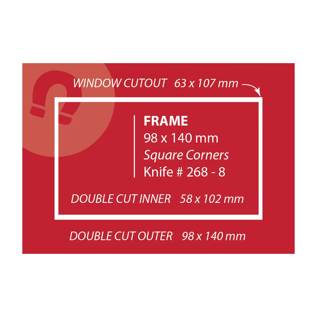 98 x 140 Photo Frame
