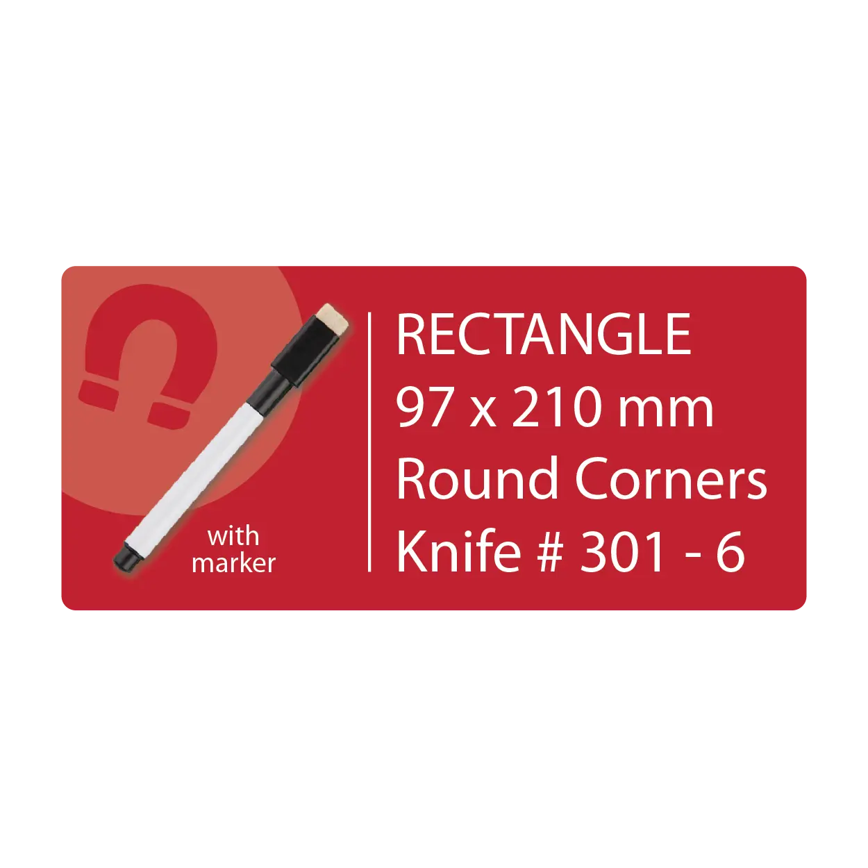 DL To Do List with markers (210mm x 97mm)