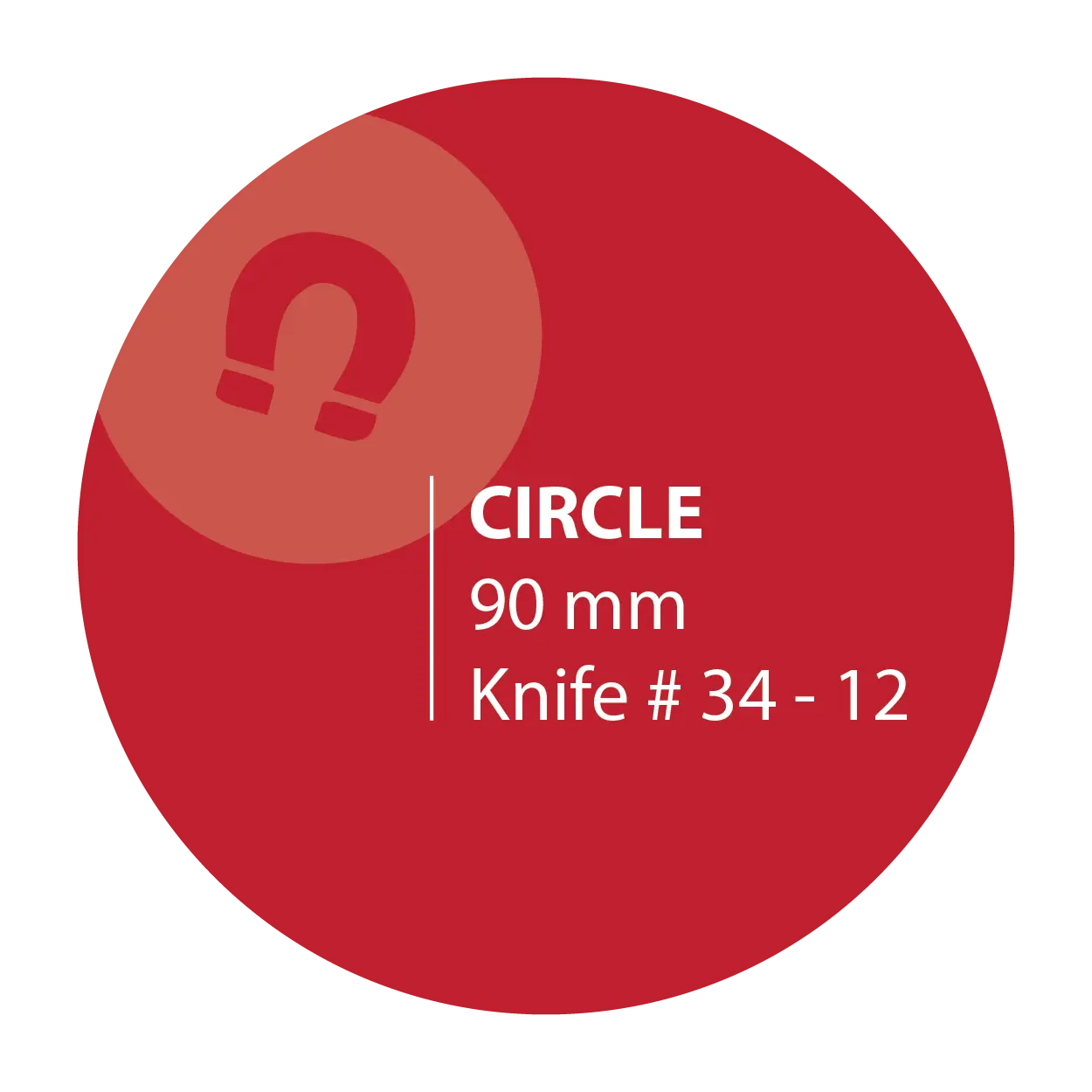90mm Circle Magnets