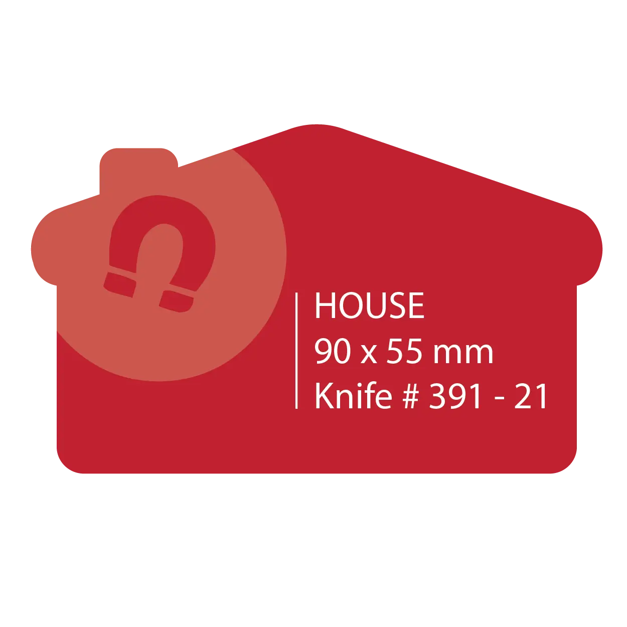 54mm x 90mm House Business Card