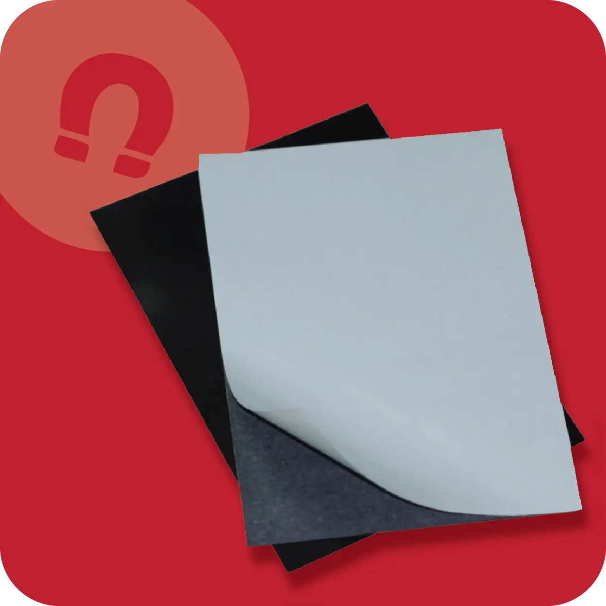 Magnet Sheet 0.6mm with Self-Adhesive 440mm x 315mm